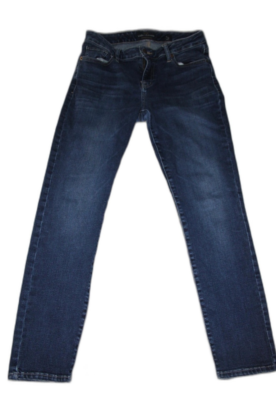 Lucky Brand Jeans Womens 6 Blue Lolita Skinny Ankle Stretch Denim 28 Inseam